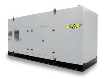 Modele insonorise a 51dB Moteur Diesel 1500tr min insonorise refroidi a eau