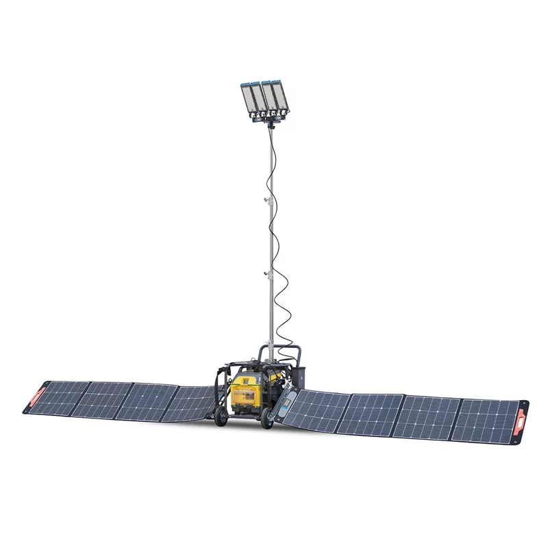 atlas copco hilight ps3 electric light tower pannels side