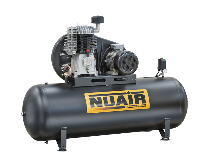 Compresseur à piston lubrifié NUAIR NB10 10FT 500 SD by SE2M