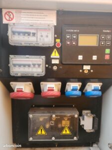 SE2M occasion Groupe électrogène mobile chantier 20 KVA 2