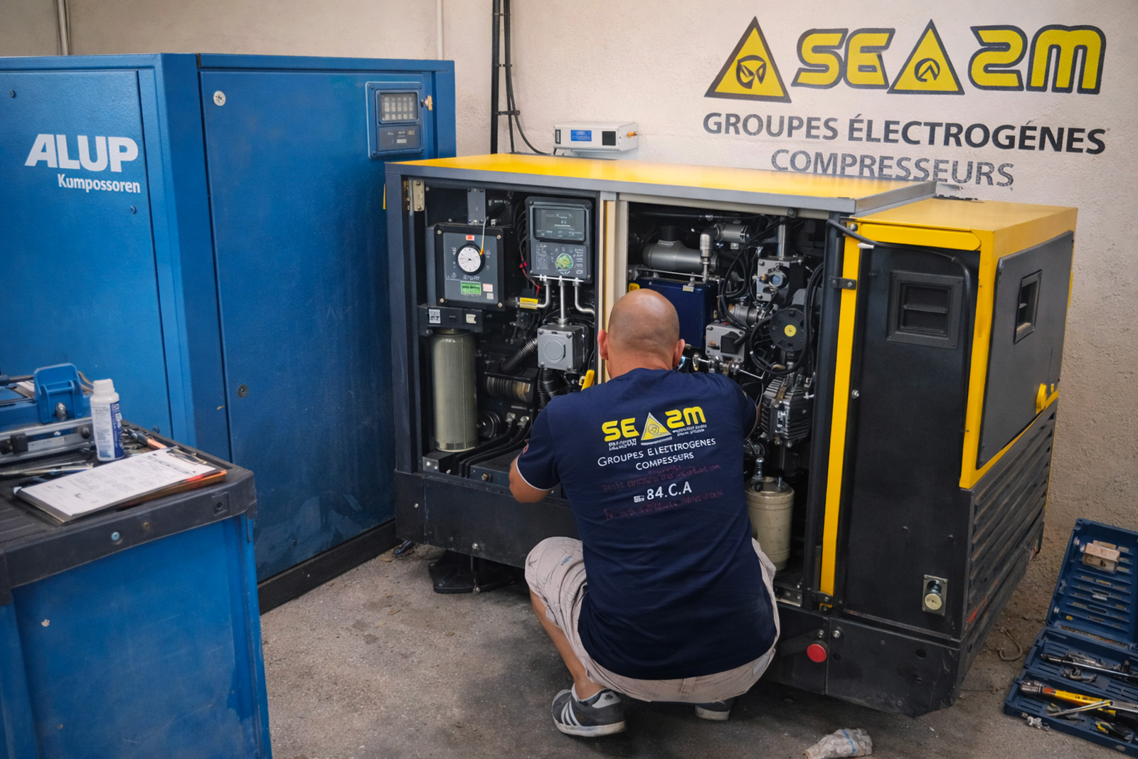 19 SE2M Industrie maintenance groupe électrogène PH