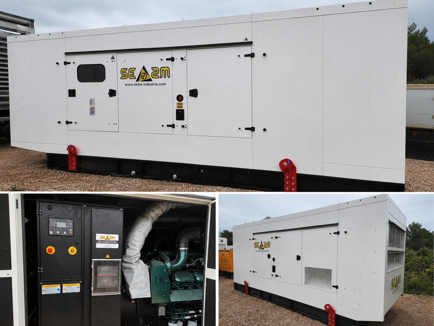 Groupe électrogène occasion 1000 kVA - SE2M industrie
